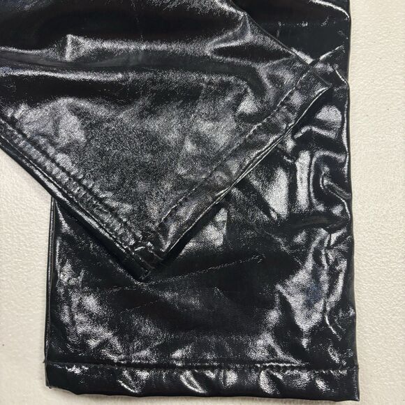 Tripp NYC Pants Mens 28 Black Skinny Leg Grunge Goth Vinyl 90s Vampire Punk - Picture 5 of 12